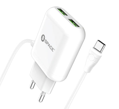 Type-C USB Cable Wall Charger