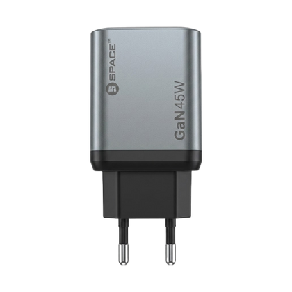 GaN PD + SUPER CHARGE 45Watt WCG-10 (2 Type C Port)