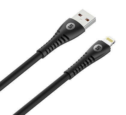 ChargeSync High Speed Data Rubber USB Cable (Lightning)