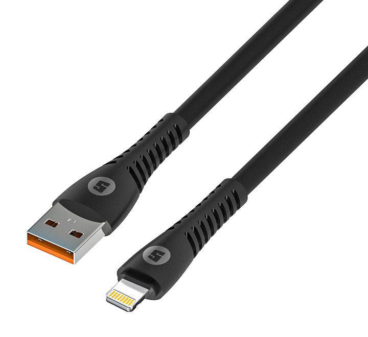 ChargeSync High Speed Data Rubber USB Cable (Lightning)