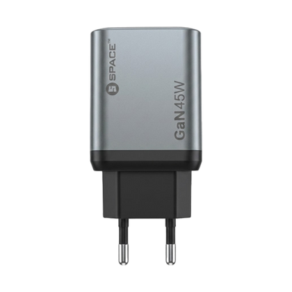 GaN PD + SUPER CHARGE 45Watt WCG-10 (2 Type C Port)