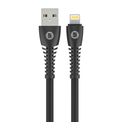 ChargeSync High Speed Data Rubber USB Cable (Lightning)