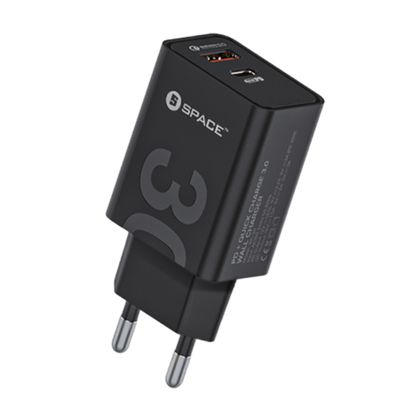 30W PD + Quick Charge 3.0 Wall Charger