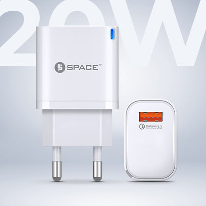 20W Quick Charge 3.0 Wall Charger