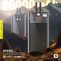 Speed PD + QC 3.0 Power Bank Series 20000 mAh