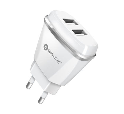 Dual Port USB 2.1A Wall Charger