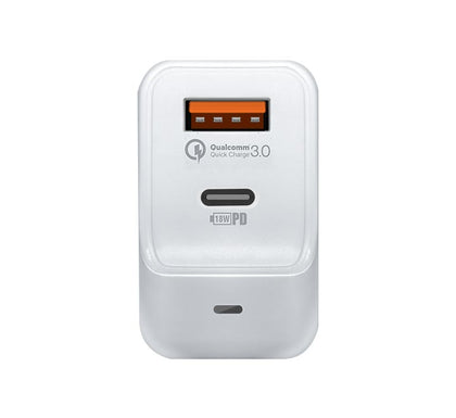 PD + Quick Charge 3.0 18W Wall Charger